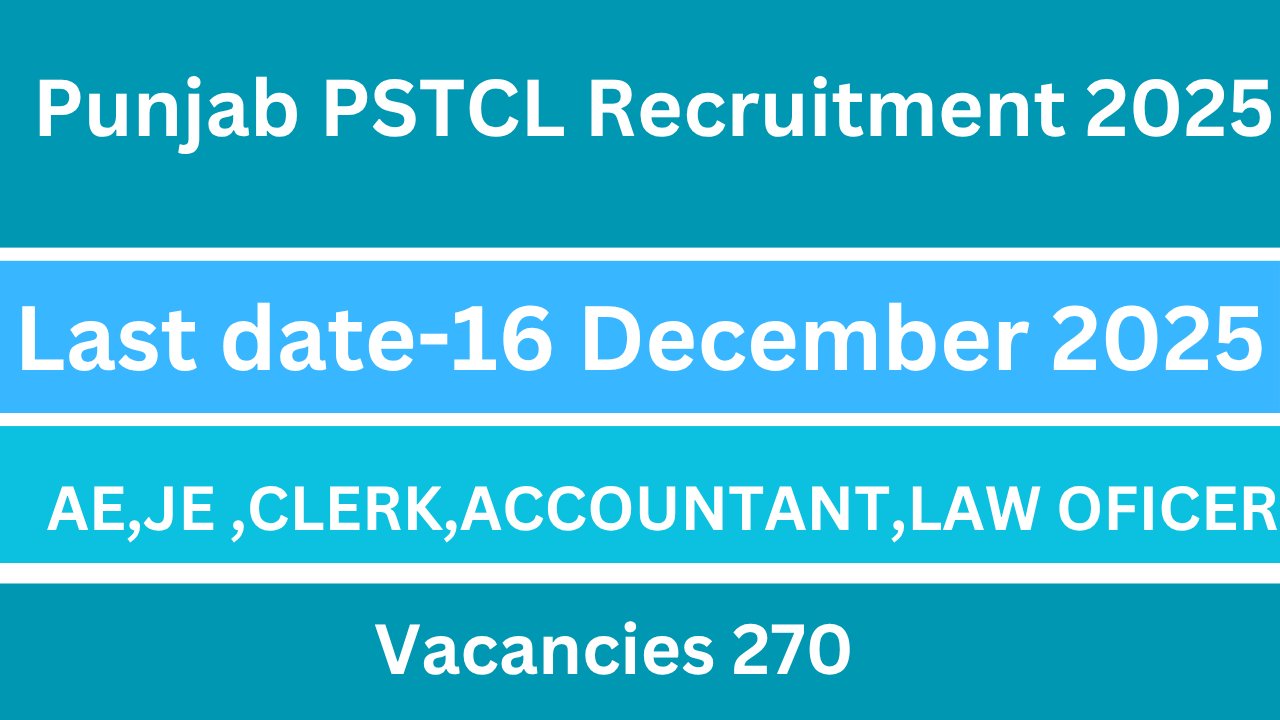 Punjab PSTCL Recruitment 2025