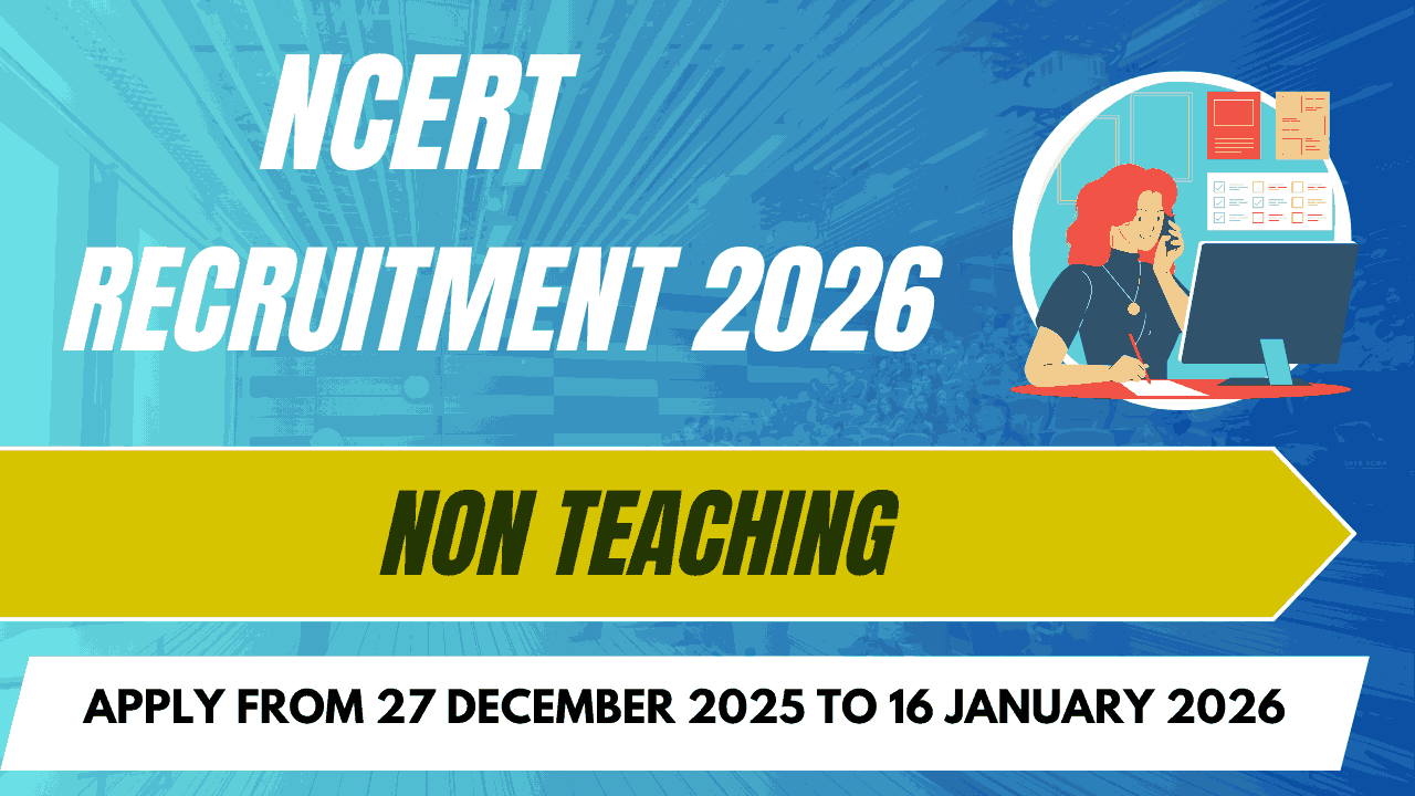NCERT Recruitment 2026