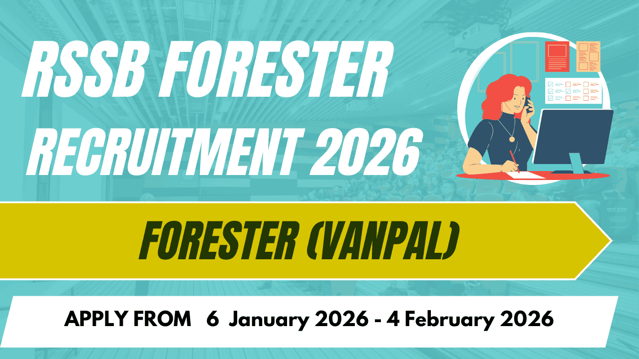RSSB Forester Recruitment 2026