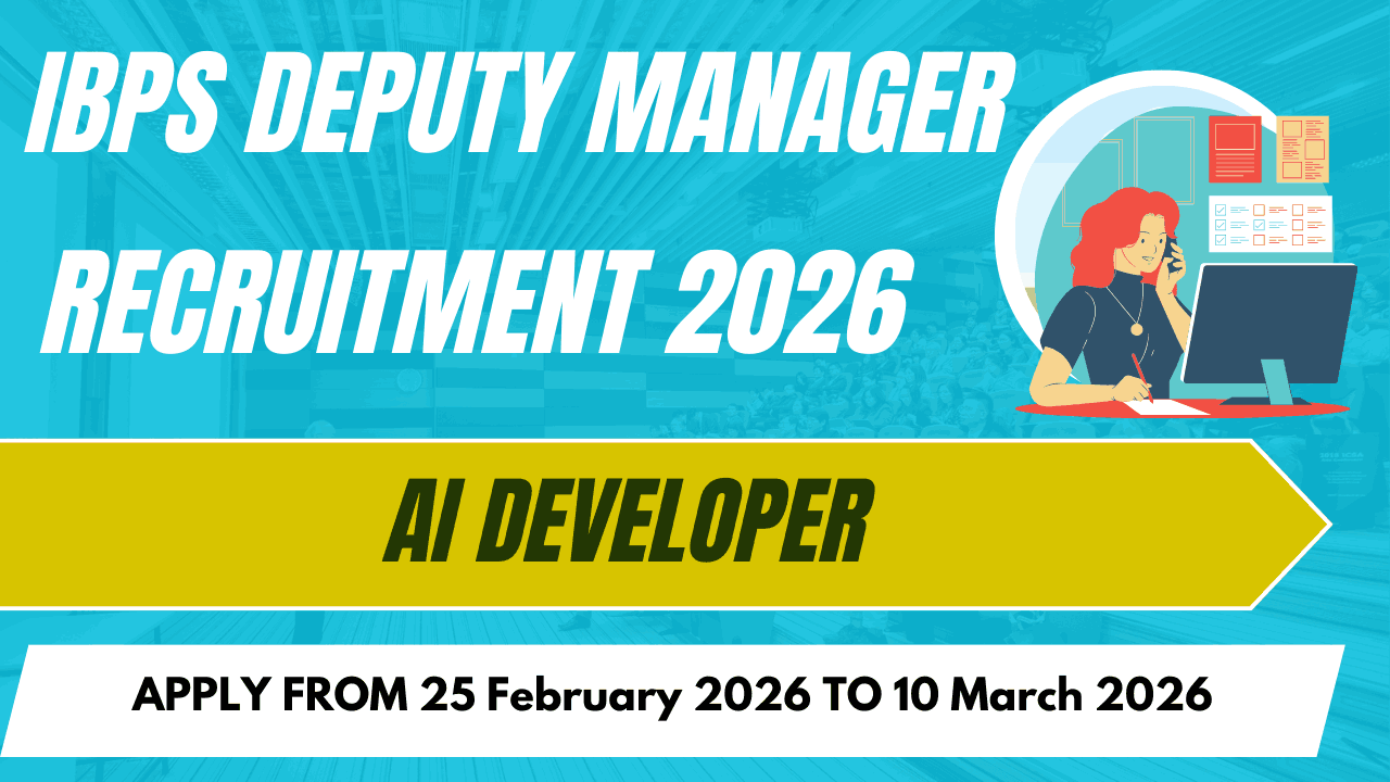 IBPS Deputy Manager Recruitment 2026