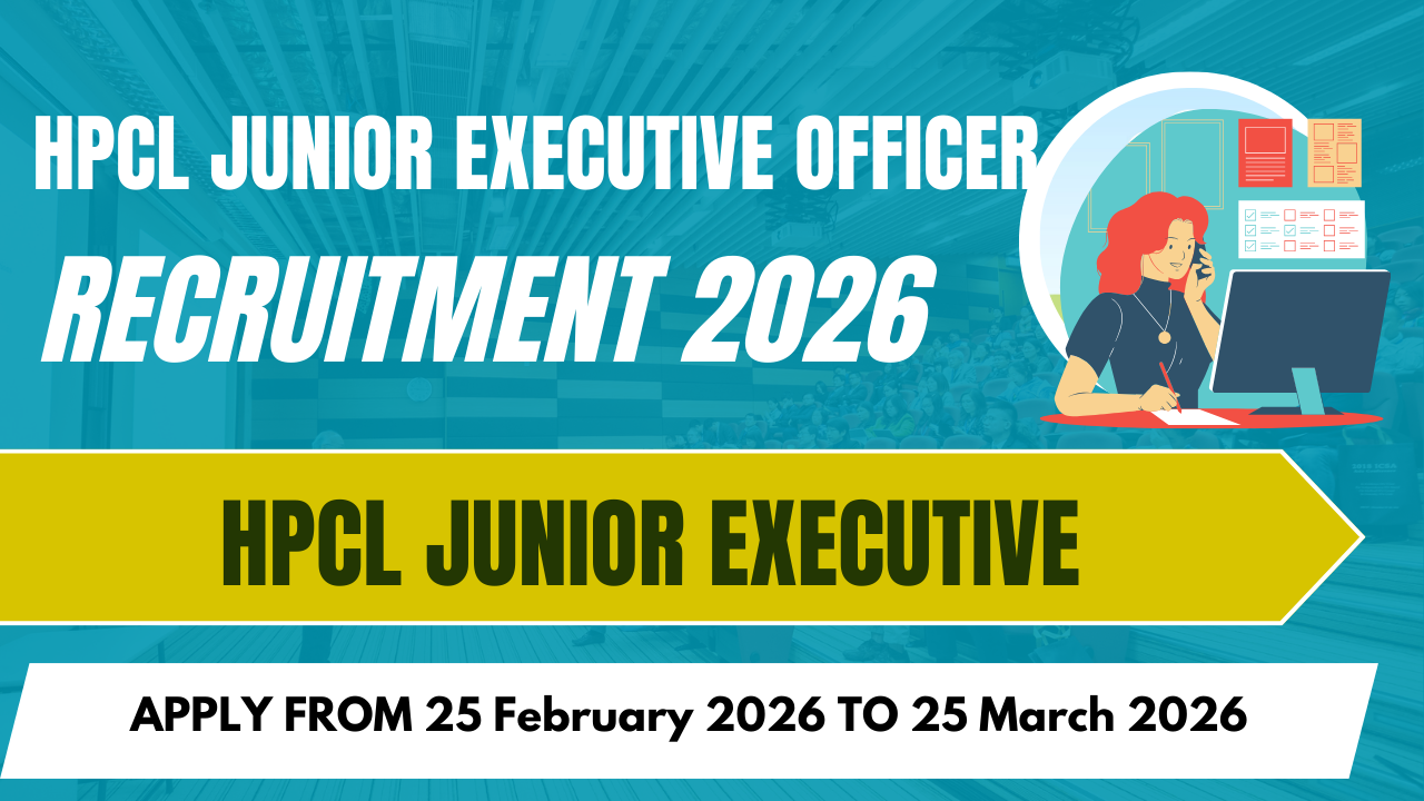 HPCL Junior Executive Officer Recruitment 2026