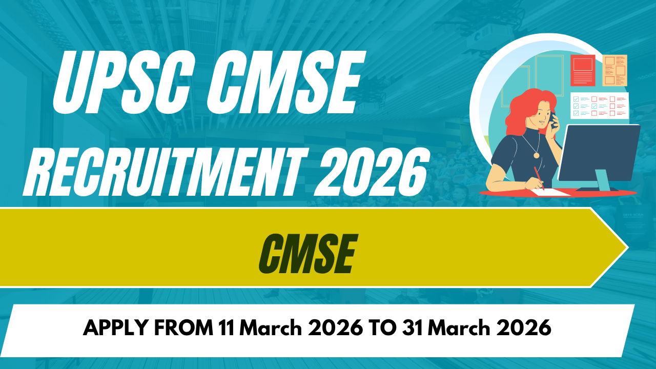UPSC CMSE 2026