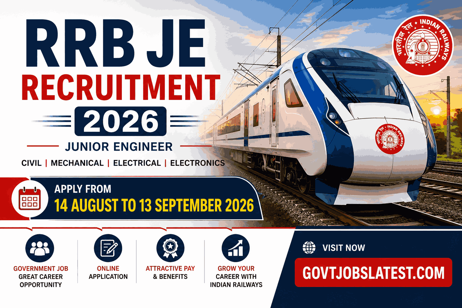RRB JE Recruitment 2026